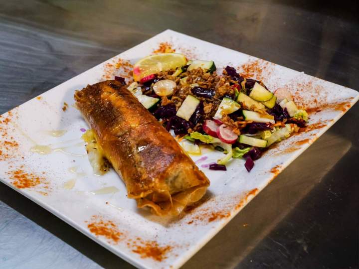 Plat végétarien à la carte Montauban