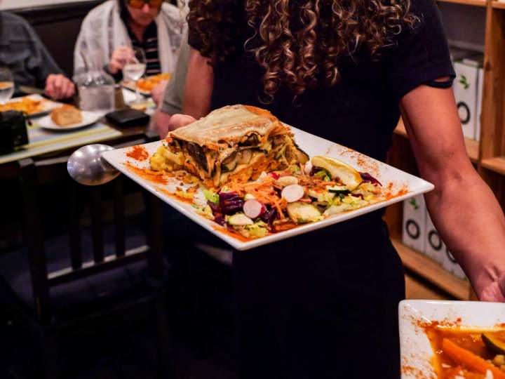 Plat végétarien fait maison Montauban
